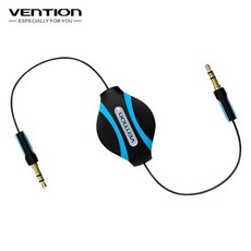 벤션 리트랙터블 옥스케이블 길이조절 3.5MM 카오디오, 핑크, 1개, 1개