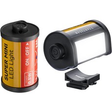 TTARTISAN 迷你LED補光燈 復古底片造型 攝影燈 便攜式, 三色溫切換, 1個