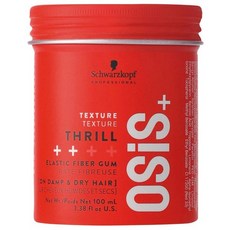 OSiS 스릴 파이버 검 - 중간 고정력 유연한 스타일 제어 및 자연스러운 광택, 3.38 Fl Oz (Pack of 1)