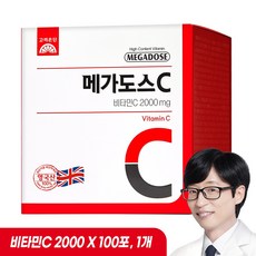 고려은단 메가도스C 비타민C 2000mg, 200g, 1개