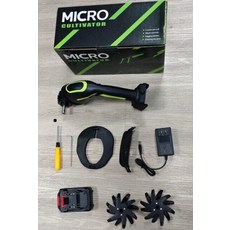 신형 충전식 미니 전동 경운기 소형 가정용 휴대용 텃밭용, 1개, W03 미니 경운기 24V 5칸 1배터리