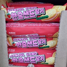 한줄샌드 딸기 수량, 4개, 138g