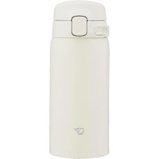 조지루시 원터치텀블러 SU-BA36 보온보냉병 심리스 식기세척기, 1개, 360ml, 코쿤화이트(WM)