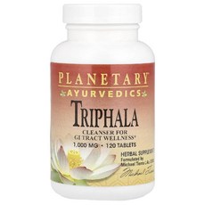 플래니터리허벌 트리팔라 Triphala 1000mg 120정, 1개