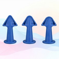 실리콘 노즐 줄눈 도구 3개 세트 재사용 가능 커버, 단품