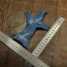 DIY 가죽 공예용 천연 다채로운 터키 클로 스킨 조각 시계 벨트 걸이식 공예 액세서리 0.5mm 두께 1, Blue
