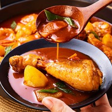 [맛꾼] 당일생산 100% 국내산 냉장 닭볶음탕 밀키트 간편요리, 2팩