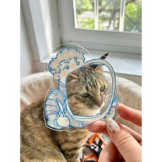 店長推薦 小紅書同款 迷宮飯糰透卡 DIY自製高顏值可愛萊歐斯飯糰拍照神器, 1個, 【保護膜】,迷宮飯/關注優發