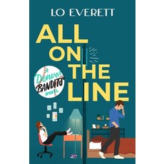 (영문도서) All on the Line: A Denver Bandits Baseball Novel Paperback, Wild Child Publishing Co, English, 9798988249702