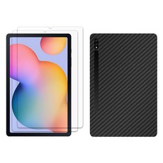 갤럭시탭 A11 플러스 11 호환 강화유리 2매+후면보호필름1매 액정보호필름 A9 플러스 11 공용, 클리어, 1개