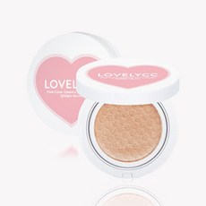 러블리씨씨 핑크 커버 에센스 선쿠션 SPF50+ PA+++ L21, 15g, 1개