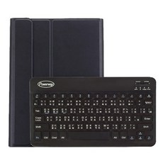 Powerway iPad Air 3/Pro 10.5吋 專用藍牙鍵盤皮套組 注音倉頡 輸入法 經典設計 輕巧便攜 一年保固, 尊貴黑