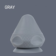 실리콘 마사지 콘 고체 흡착 볼 (요근/흉추/발 근육 마사지), 07 gray