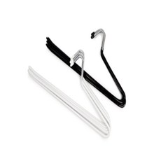 미미상회 바지걸이 철제옷걸이, 화이트