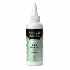 TRIPLE PROBIO 益菌的革命 寵物專用 益生菌植萃潔耳液 犬貓通用 100g, 1個