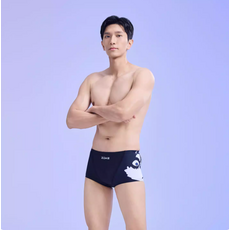ZOKE 男士泳褲 狗頭印花設計