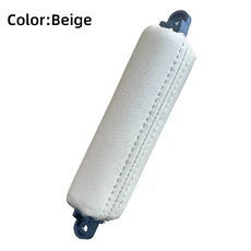 1PC 전면 내부 도어 핸들 가죽 VW 투아렉 7L mk1 2002 2010 7L6867161B, 03 Beige