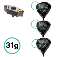 핑 G430 드라이버 호환용 무게추 스윙웨이트 조절