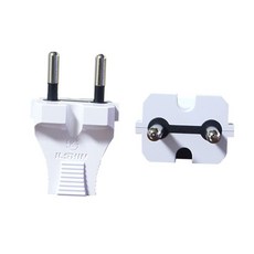 플러그 일신 표준 무접지 2극 플러그헤드 5개