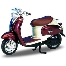 웰리 다이캐스트 모터사이클 구리 야마하 1999 비노 YJ50R 1:18 스케일