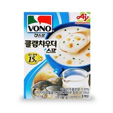 보노스프 클램차우더 스프 3p, 63g, 8개