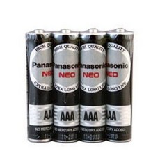 Panasonic國際 4號電池(4入/封) - 持久耐用，適用於遙控器、玩具等, 詳見包裝