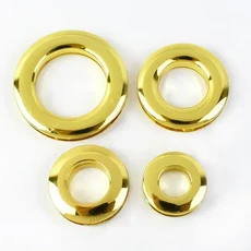 2/5/10Pcs 금속 구멍 버클 O 링 스크류 가방 걸쇠 핸드백 체인 Eyelets 의류 스트랩 후크 공예 액세서리, 25mm 10Pcs, 07 KGold