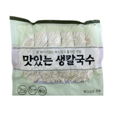 맛있는 칼국수면(생면) 1kg, 2개