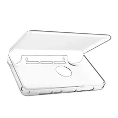 AYN THOR 투명 보호 소프트 TPU 케이스 충격 방지 그립 쉘 신형 듀얼 스크린 플립업 게임 콘솔 핸드헬드, 01 White TPU Case