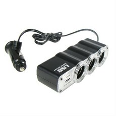 소켓 3포트 A3478 시가 WF-0120 3구 시가잭 차량용, 1개