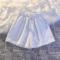 繽紛夏季寬鬆運動真理褲 加大尺碼女孩家居短褲