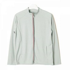 KING 커플시밀러룩 지퍼배색 트랙탑, 그레이2XL