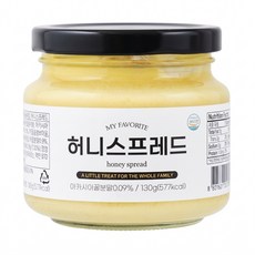 프프프베이커리 빵 버터 허니 스프레드 잼 130g 1개