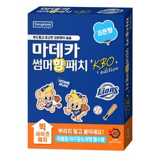 동국제약 썸머 향 패치 코튼향 KBO에디션 6매*10개입 야구장필수템 야구장에티켓 나들이필수템 향꾸, 1개