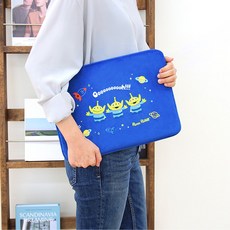 디즈니 토이스토리 알린 노트북 파우치 블루, 1개