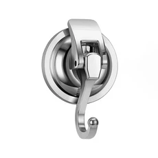 쿠쿠스토어 샤워 흡입 컵 후크 내부 헤비 듀티 진공 주방 욕실 화장실 슈퍼 1pc, 02 Gun Silver