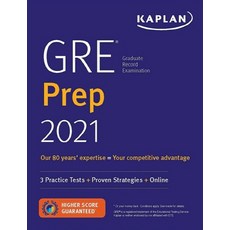 GRE Prep 2021(Paperback), Kaplan Test Prep(저), KAPLAN