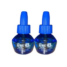 홈매트 리퀴드 살충제 45일 리필, 29ml, 2개