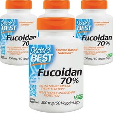 Doctor's BEST 褐藻醣膠素食膠囊 300mg, 60顆, 4罐