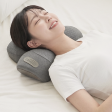슬룸 정품 슬룸 목베개 플러스 에어리프팅 온열 경추 마사지 베개, 2개, SL24EQ09