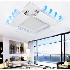 로이 천장형에어컨 와이드 에어컨바람막이 58cm, 1개