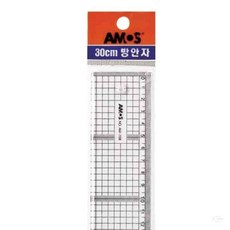 방안직자 30cm 4mm 철직자 스테인레스자