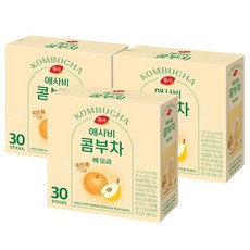 동서 애사비 콤부차 배모과 30T X 3개, 5g