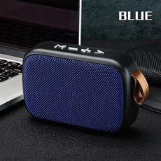 휴대용 무선 사운드 바 블루투스 5 0 야외 실내 스포츠 HIFI 스피커, Blue