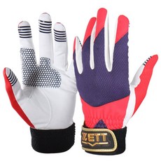 제트 수비용 장갑 BGK-231 왼손용, 화이트 + 레드 + 네이비, 1개