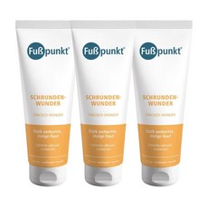 푸스펑트 Fubpunkt 발 뒤꿈치 크랙드 힐 크림 125mlX3, 1개입, 125ml