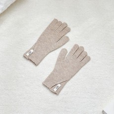 [모던하우스] 부드러운 울 혼방 슬릿 베이직 장갑 오트밀 320150