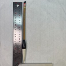 火炬牌 二號純羊毫小京提 毛筆 出鋒60毫米 口徑14.2毫米, 1個, 參考詳情頁