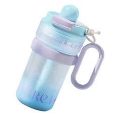 RELEA 스위트 캔디 빨대 텀블러, 1개, 타로 쿠키, 590ml