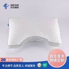 和之潮 涼感冰絲異形記憶棉護頸枕